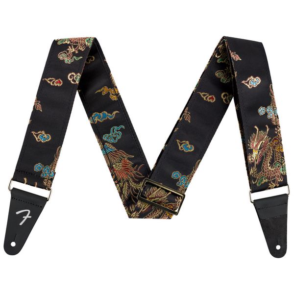 Fender Satin Dragon Strap BK