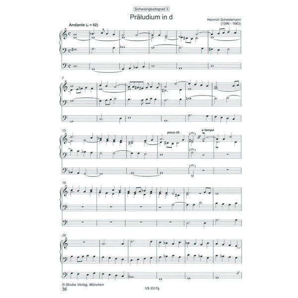 Strube Verlag Orgel spielen mit Hand und Fu