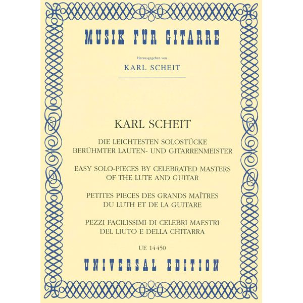 Universal Edition Die leichtesten Solostücke