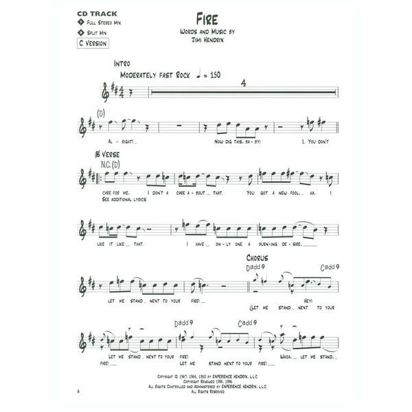Hal Leonard Blues Play-Along Jimi Hendrix