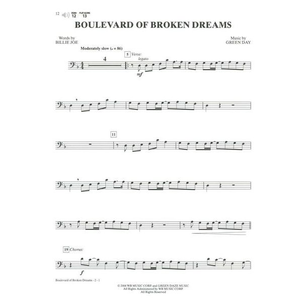 Alfred Music Publishing Top Hits from TV Trombone