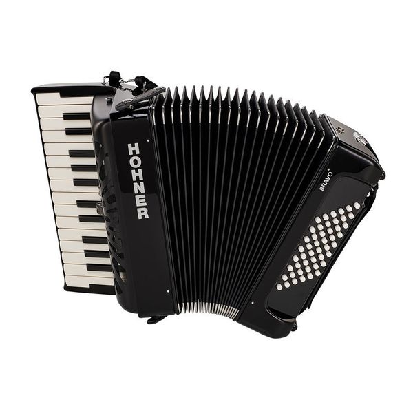 Hohner Bravo II 48 black Set