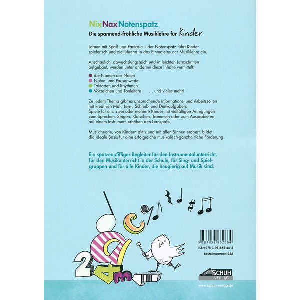 Schuh Verlag Nix Nax Notenspatz