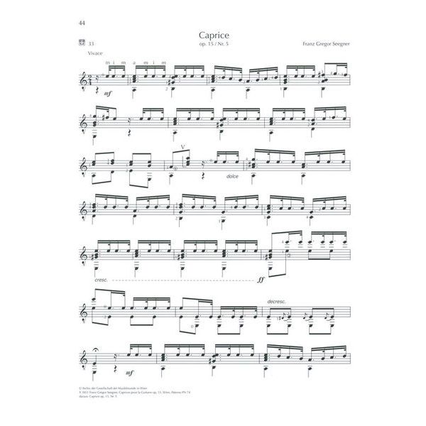 Edition Dux Play Guitar Welcome To Vienna