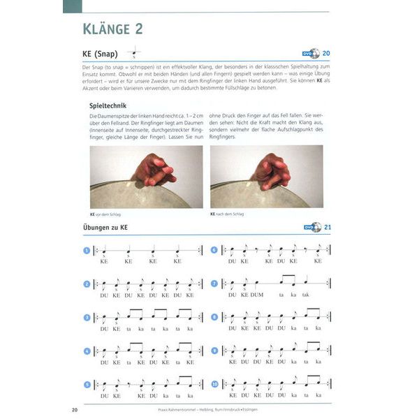 Helbling Verlag Praxis Rahmentrommel