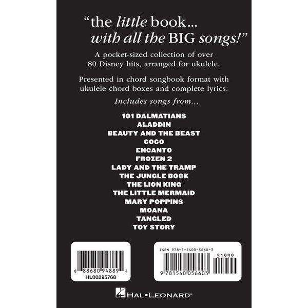 Hal Leonard Little Black Book Disney Uku