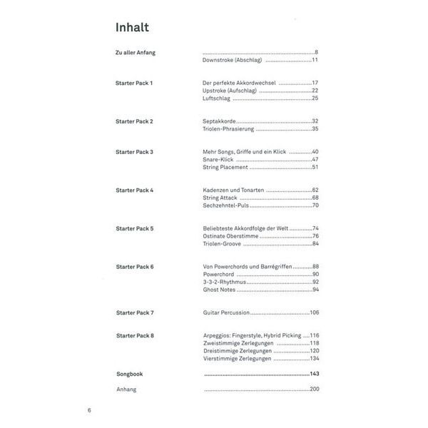 Edition Dux Acoustic Pop Guitar Starter