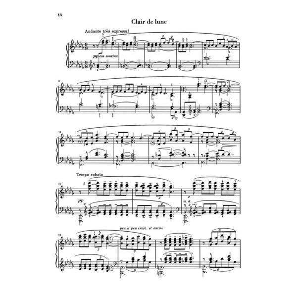 Henle Verlag Debussy Suite bergamasque