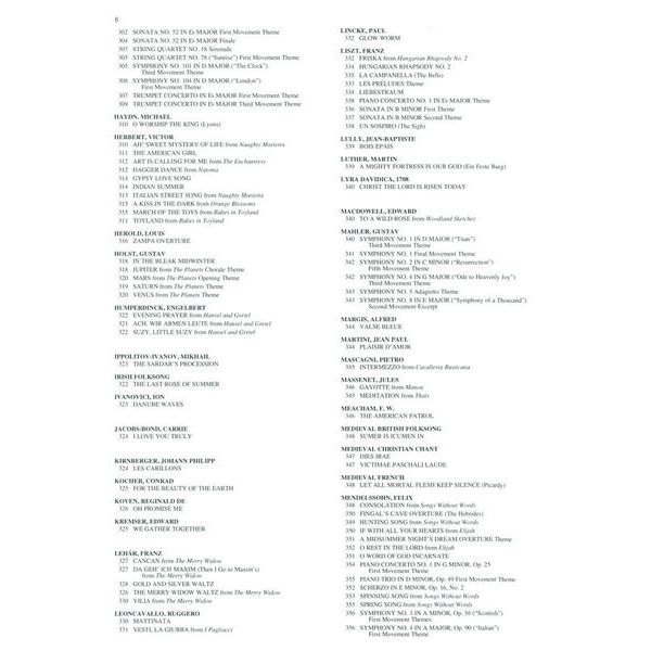 Hal Leonard Classical Fake Book