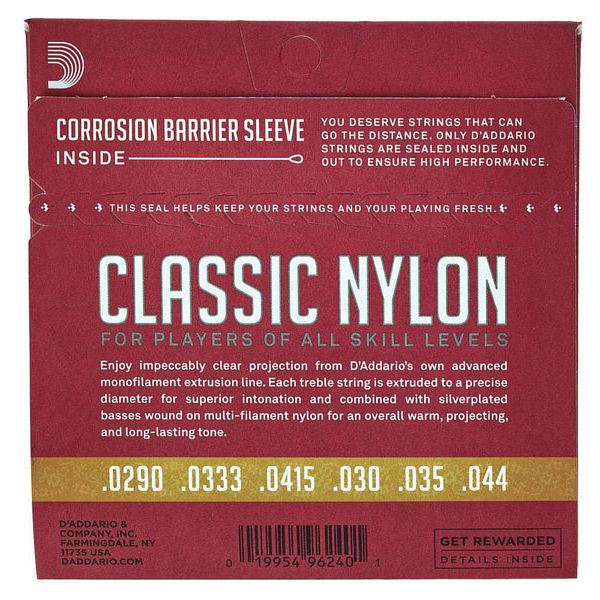 Daddario EJ27N-3/4 String Set