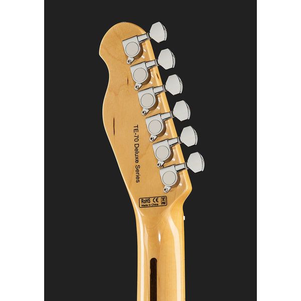 Harley Benton TE-70 Black Paisley