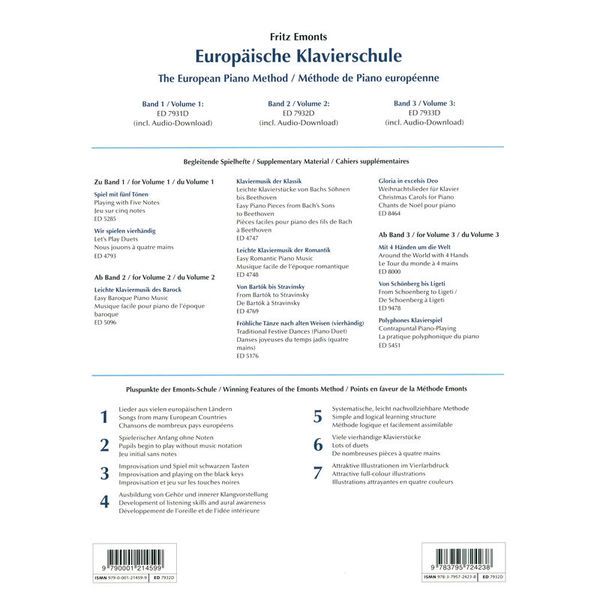 Schott Europische Klavierschule 2