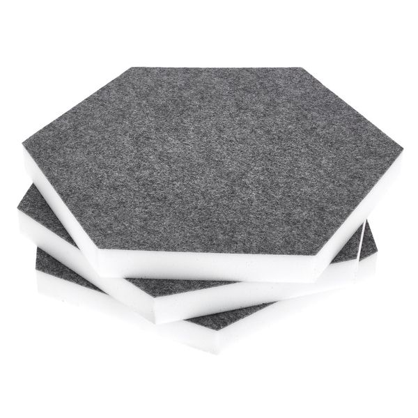 t.akustik Hexagon Melamine Grey 25