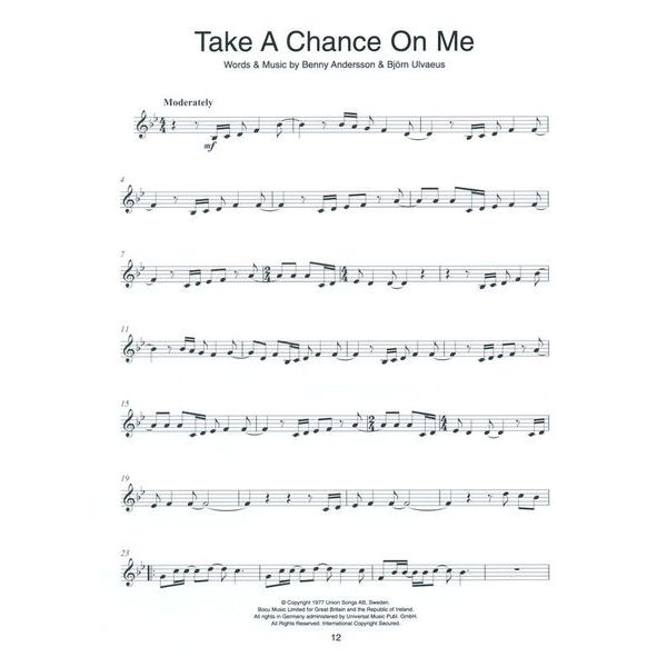 Wise Publications Abba Gold Violin