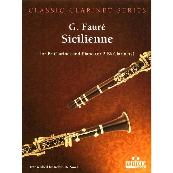 Fentone Music Fauré Sicilienne Clarinet