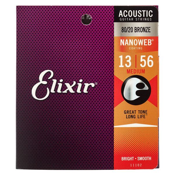 Elixir Nanoweb Medium Acoustic