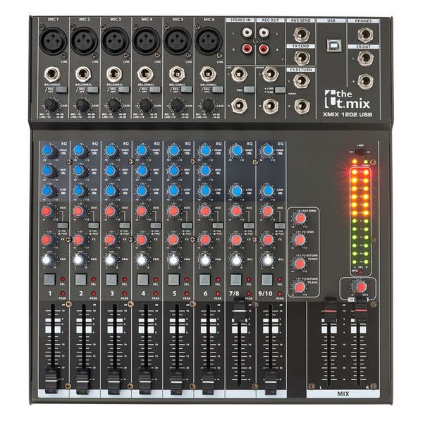 the t.mix xmix 1202 USB