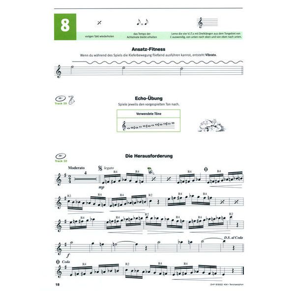 De Haske Hören Lesen Schule 3 Tenor Sax