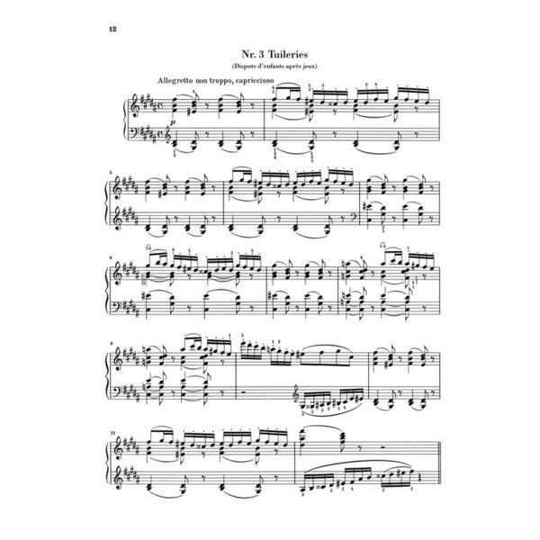 Henle Verlag Mussorgski Bilder Ausstellung