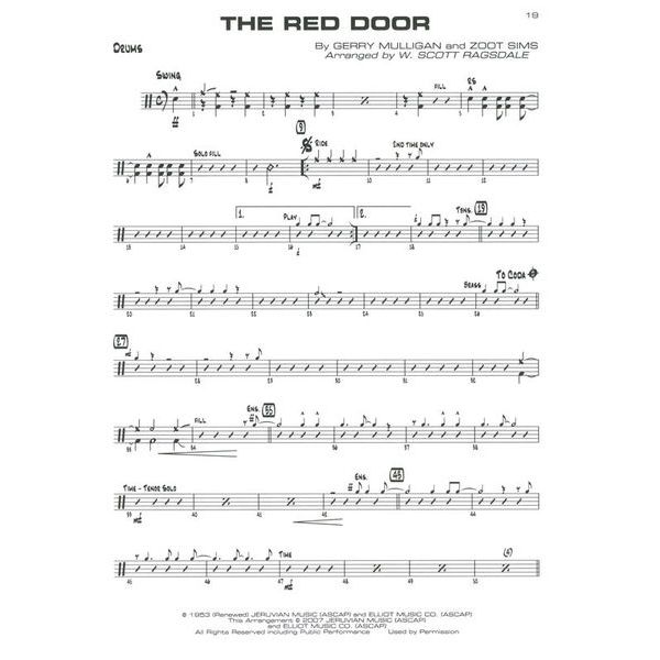 Belwin Sittin' In Big Band Drums 2