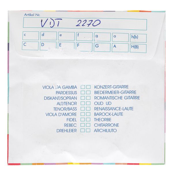 Kürschner VDT 2270 Tenor/Bass Gamba Str.