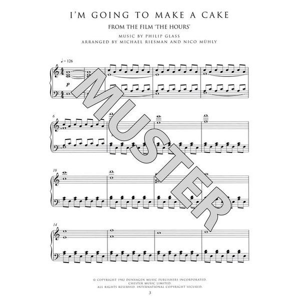 Wise Publications Philip Glass Piano Collection