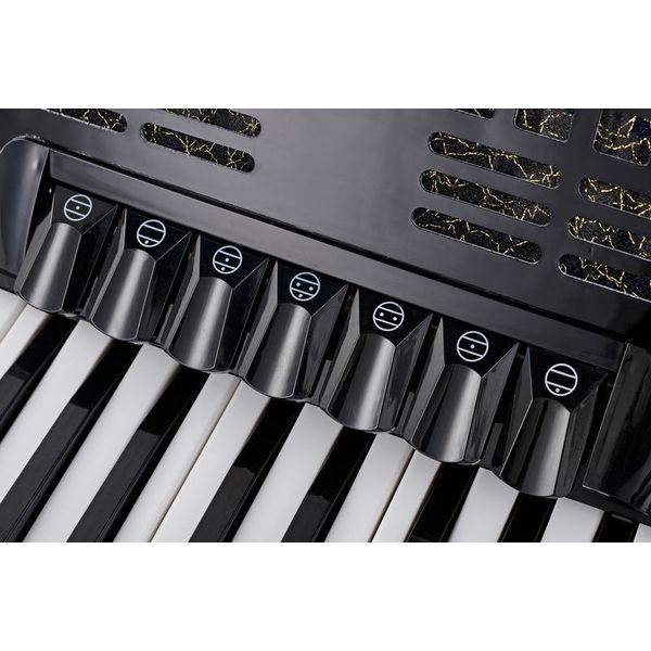 Startone Piano Accordion 96 Black MKII