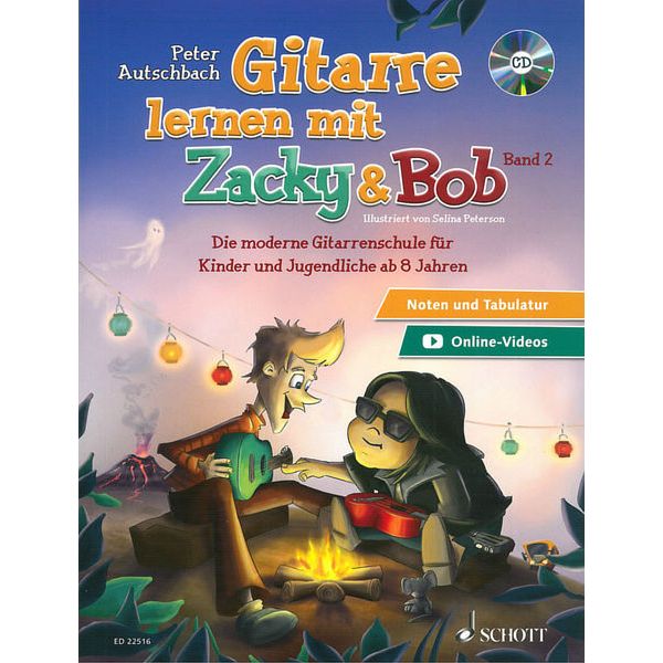 Schott Gitarre Lernen Zacky & Bob 2