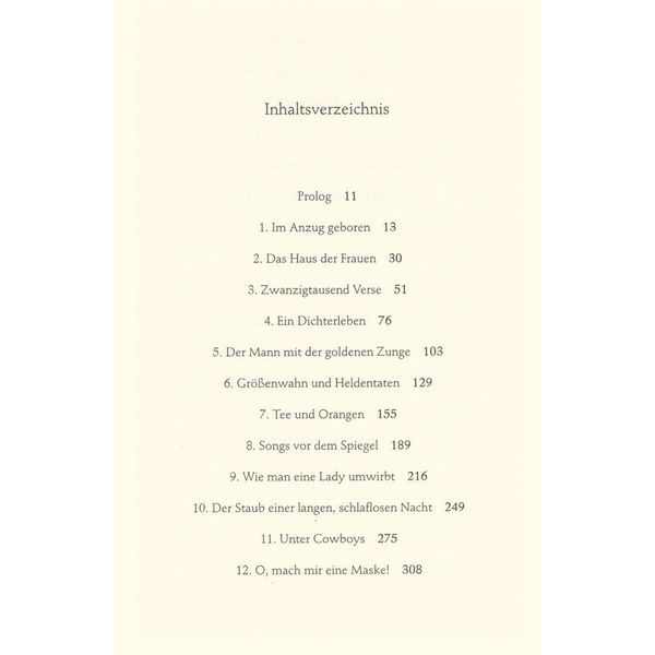 btb Verlag Leonard Cohen I'm Your Man