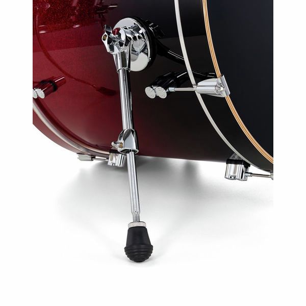 DW PDP CM5 Std. Red/Blk Shell Kit