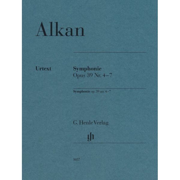 Henle Verlag Alkan Symphonie op. 39