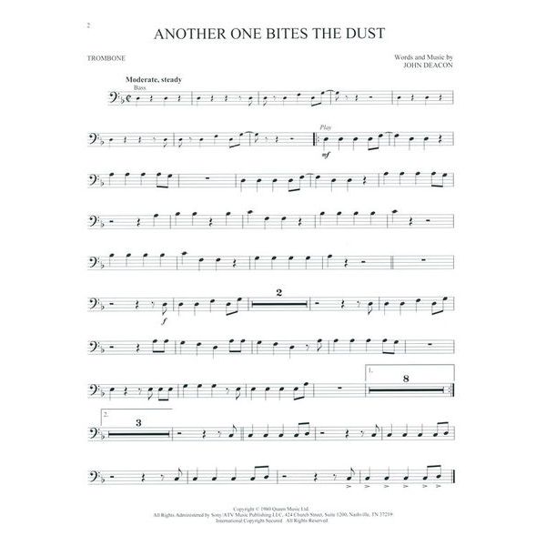 Hal Leonard Queen Trombone Play-Along