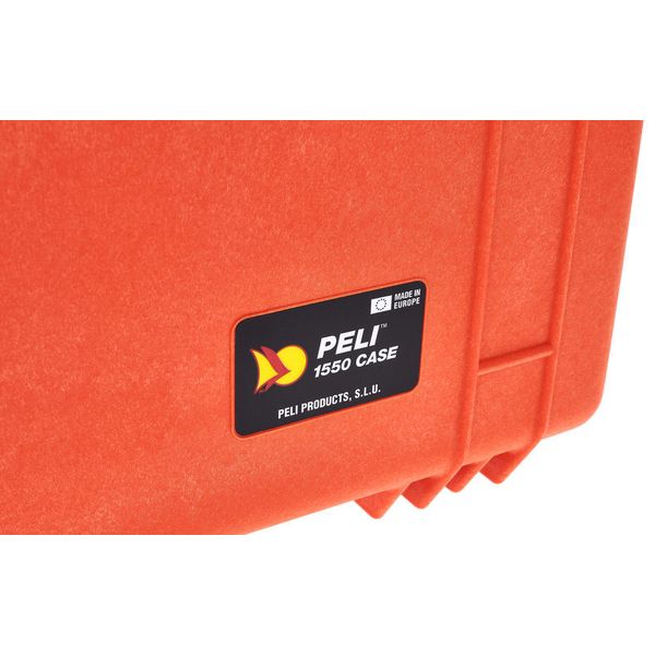 Peli 1550 Foam Orange