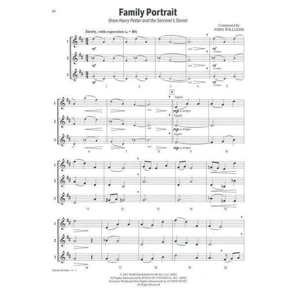 Alfred Music Publishing Movie Favorites Bb