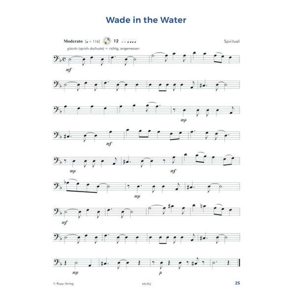 Horst Rapp Verlag Posaune lernen mit Spa 3