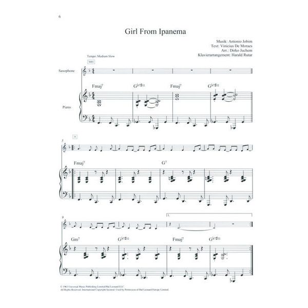 Schott Latin Standards T-Sax