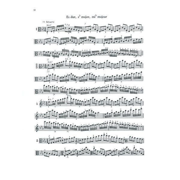 Ries und Erler Musikverlag Das Skalensystem for Viola