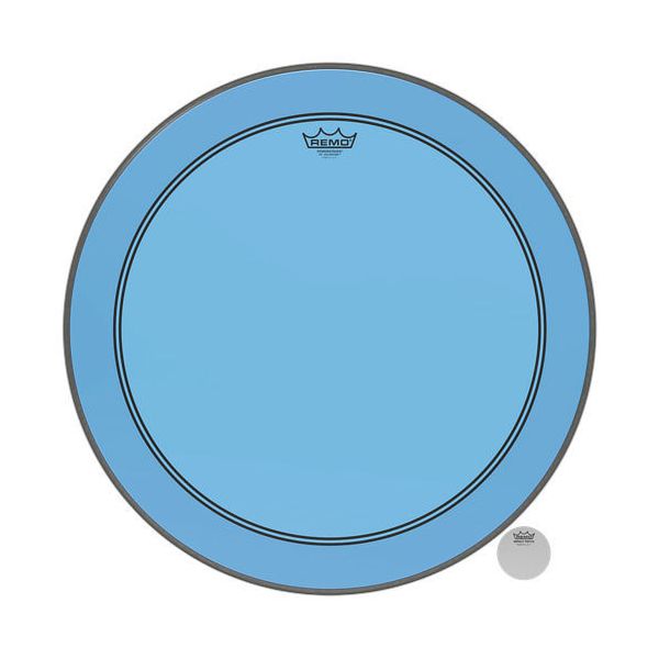 Remo 24" P3 Colortone Batter Blue