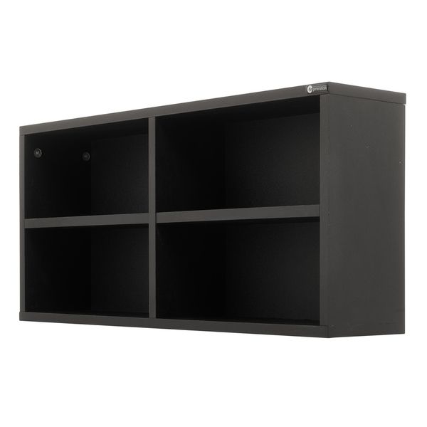 Fun Generation CD Shelf Four Black