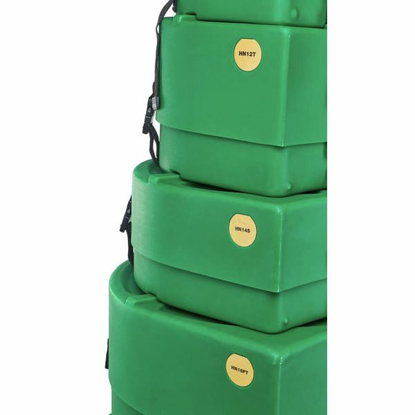 Hardcase HRockFus3 F.Lined Set D.Green