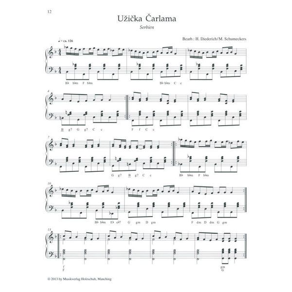 Holzschuh Verlag Balkanmusik