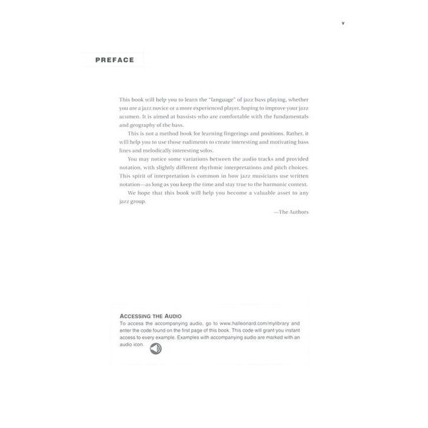 Berklee Press Berklee Jazz Bass