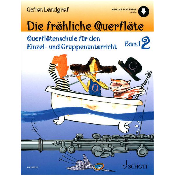 Schott Die Fröhliche Querflöte 2