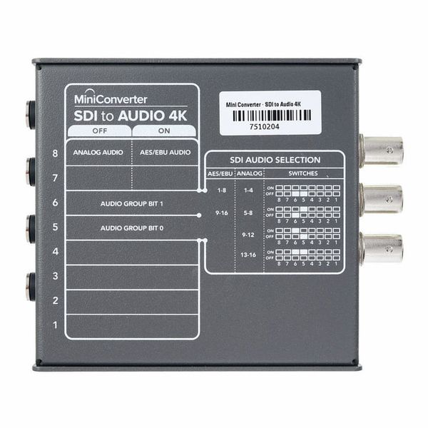 Blackmagic Design Mini Converter SDI - Audio 4K