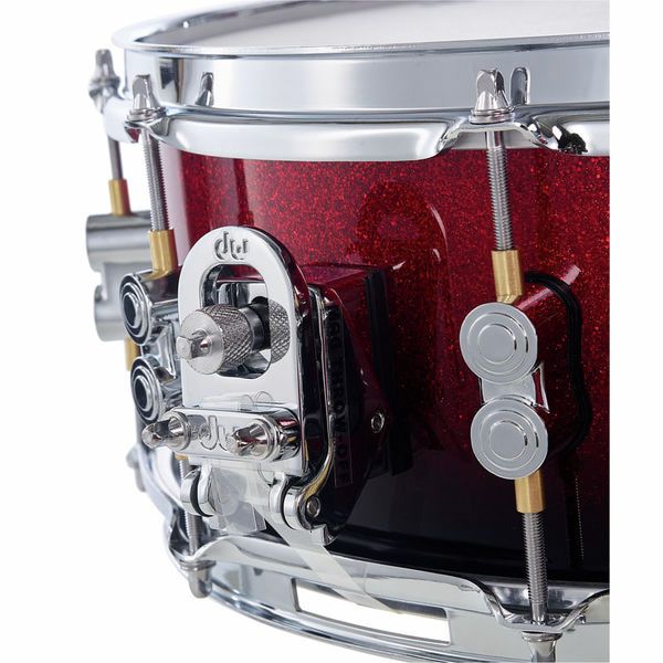 DW PDP CM7 Red to Black