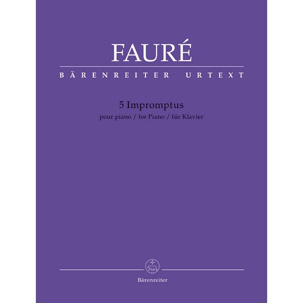 Brenreiter Fauré 5 Impromptus