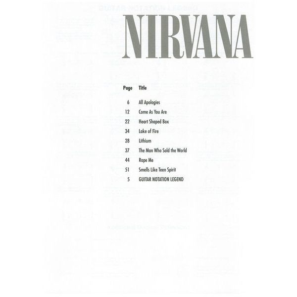 Hal Leonard Easy Guitar Play-Al. Nirvana