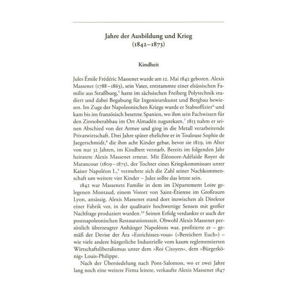 Schott Massenet Biographie