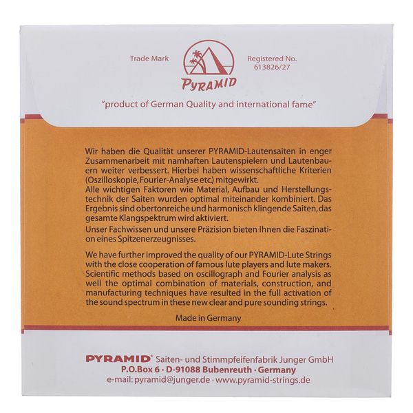 Pyramid Lute Single String 1029