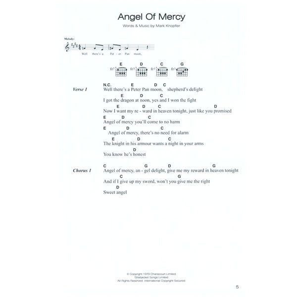 Wise Publications Dire Straits Complete Chord